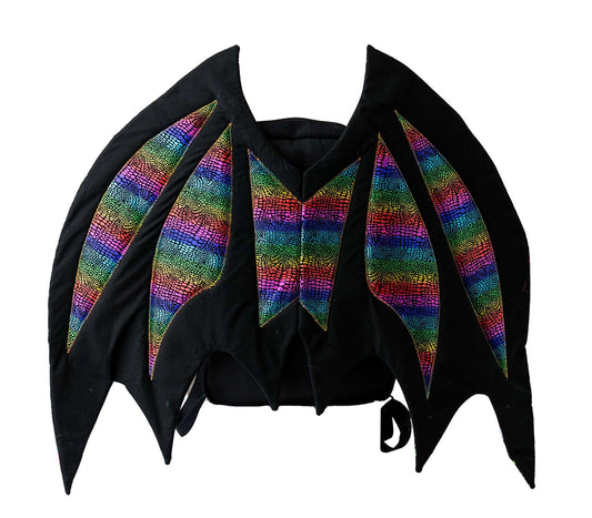 Large Rainbow Dragon Wing Backpack
