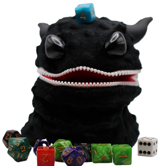 Black Monster Dice Bag