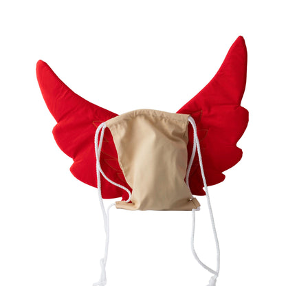 Red Angel Wing Backpack