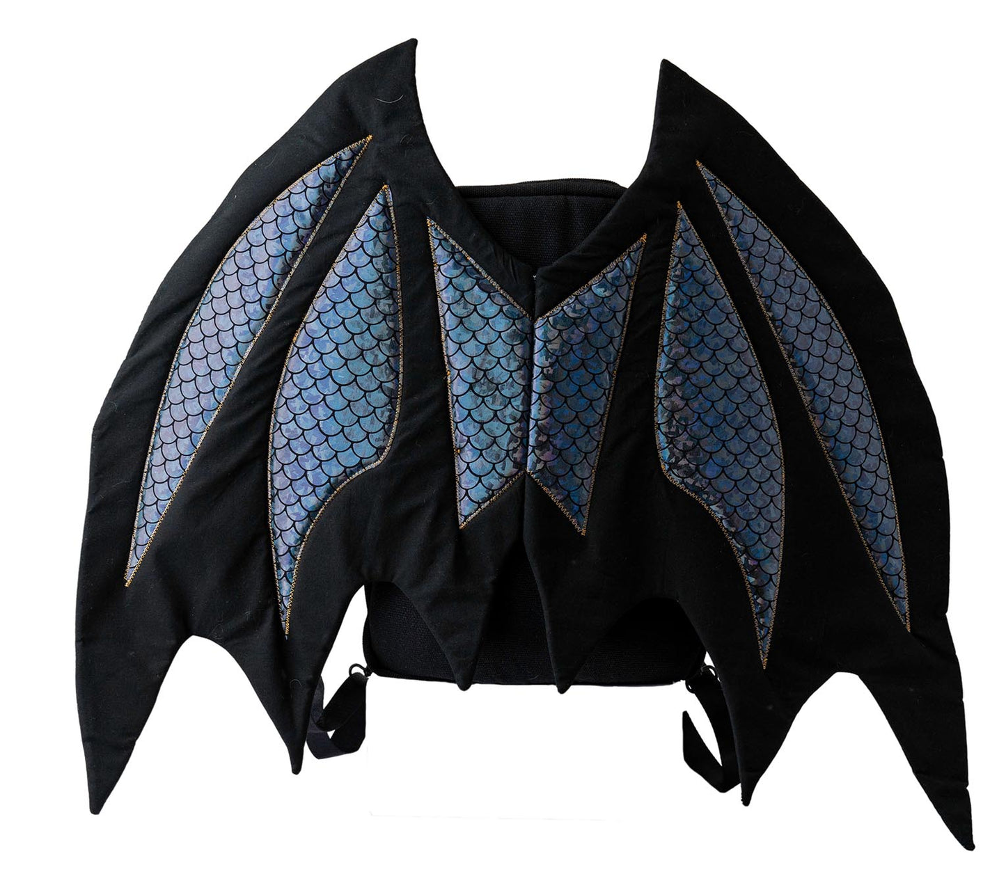 Large Black Dragon Wing Backpack