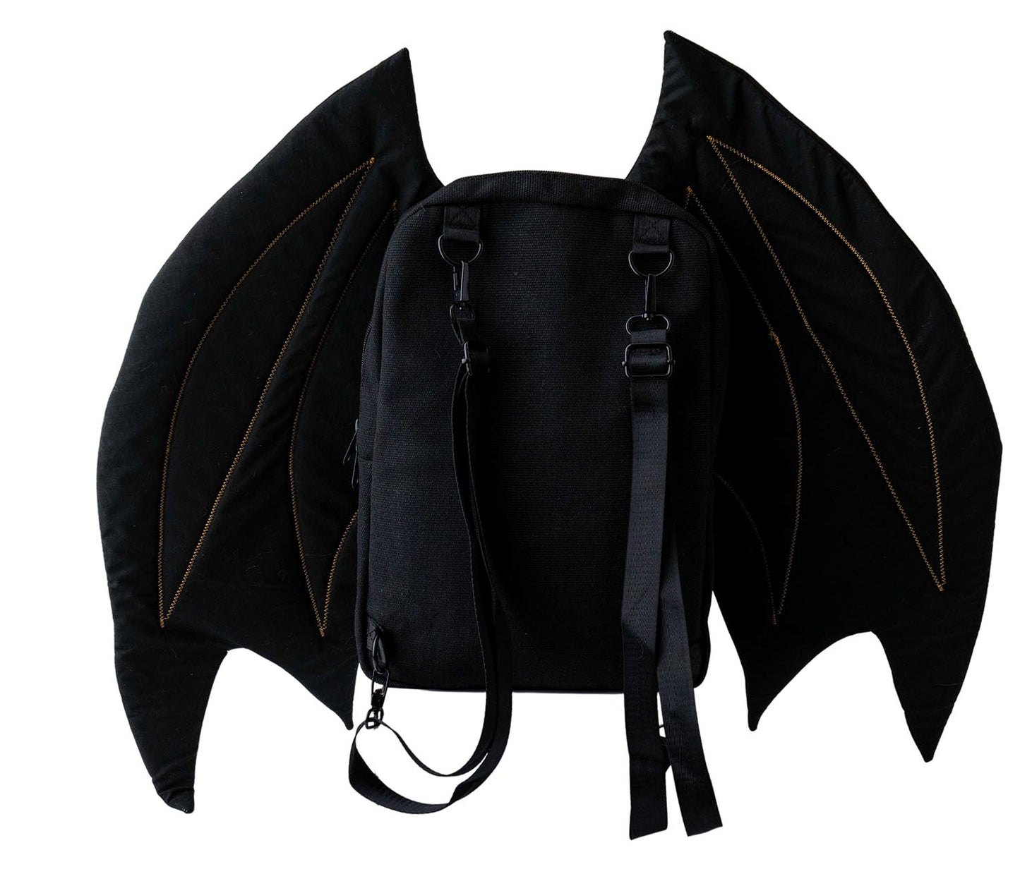 Large Black Dragon Wing Backpack